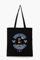Boohoo Disney Mickey Circle Distress Tote