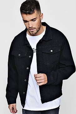 Boohoo Boxy Denim Western Jacket