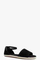 Boohoo Boutique Amy 2 Part Peeptoe Suede Espadrille