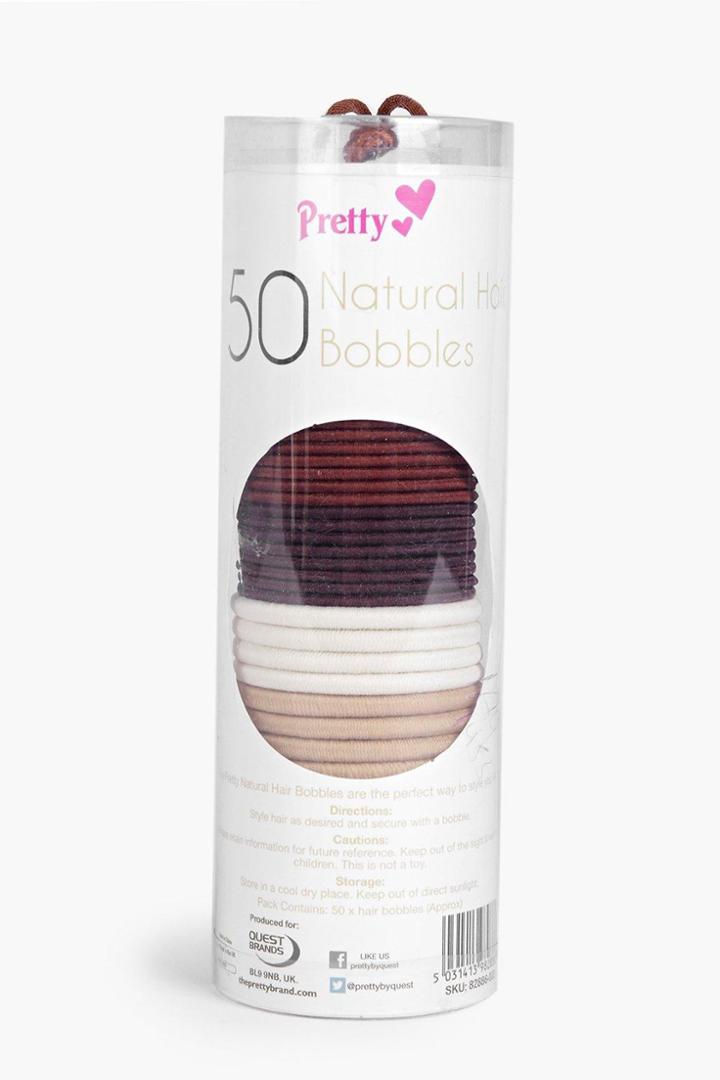 Boohoo Grace 50 Hair Bobbles Multi