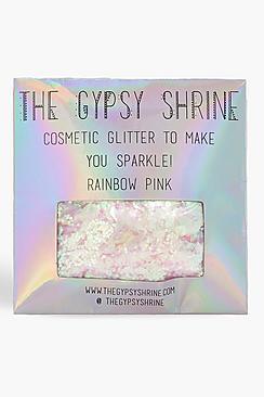 Boohoo The Gypsy Shrine Rainbow Pink Glitter Bag