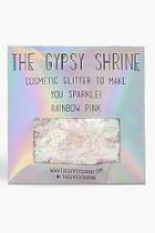 Boohoo The Gypsy Shrine Rainbow Pink Glitter Bag