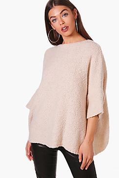 Boohoo Boucle Knit Jumper