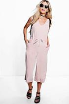 Boohoo Isla Relaxed Fit Culotte Jumpsuit