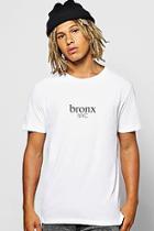 Boohoo Longline Front/back Print T Shirt