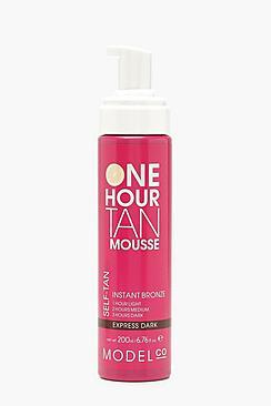 Boohoo Model Co One Hour Tan Mousse Dark