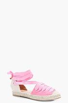 Boohoo Harriet Lace Up Espadrille