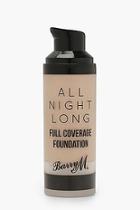 Boohoo Barry M All Night Long Foundation - Cashew