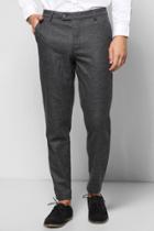 Boohoo Skinny Fit Suit Trousers Grey
