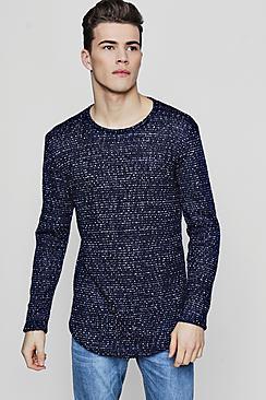 Boohoo Lightweight Wool Mix Nep Jumper