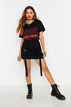 Boohoo Thank You Next Slogan T-shirt