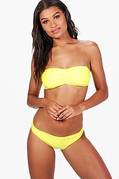 Boohoo Ibiza Mix And Match Bandeau Top