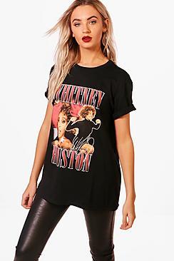 Boohoo Whitney Houston Oversized Tee