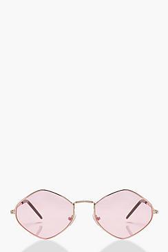 Boohoo Vintage Frame Sunglasses