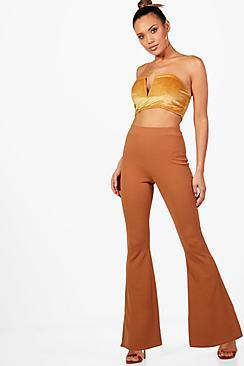 Boohoo Wide Leg Skinny Flares