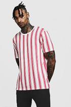 Boohoo T-shirt In Vertical Stripe