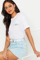 Boohoo Tall Los Angeles Pocket Print T-shirt