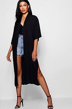 Boohoo Midi Chiffon Kimono