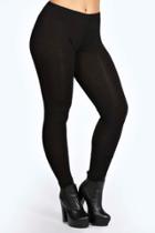 Boohoo Plus Gracie Basic Legging Black