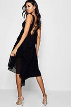 Boohoo Boutique Dariela Asymmetric Tier Dress
