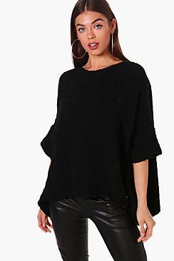 Boohoo Sasha Boucle Knit Jumper