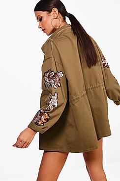 Boohoo Premium Military Festival Jacket