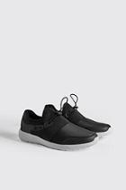 Boohoo Neoprene Sporty Trainer With Toggle Detail