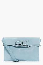 Boohoo Evie Bow Detail Oversized Body Bag