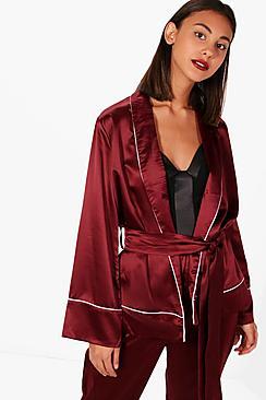 Boohoo Lila Pj Belted Blazer