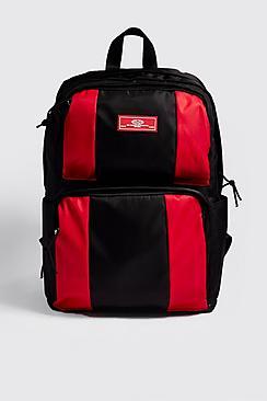 Boohoo Man Colour Block Backpack
