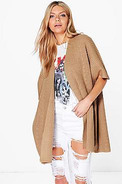 Boohoo Emily Cape Cardigan