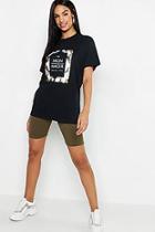Boohoo Tall Mon Amour Snake Print French Slogan Foil T-shirt