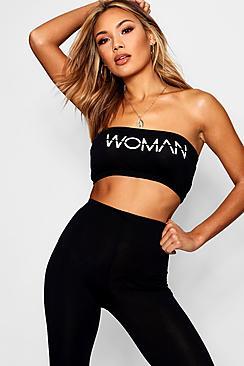 Boohoo Kayley Woman Basic Bandeau