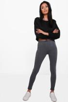 Boohoo Joanna Legging Charcoal