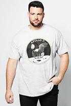 Boohoo Big And Tall Nasa Apollo T-shirt