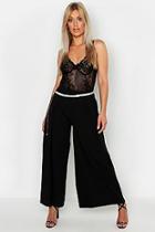 Boohoo Plus Woven Wide Leg Pants