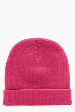 Boohoo Lily Turn Up Boyfriend Beanie