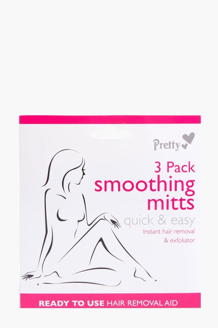 Boohoo 3 Pack Smoothing Mitts Multi