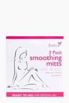 Boohoo 3 Pack Smoothing Mitts Multi