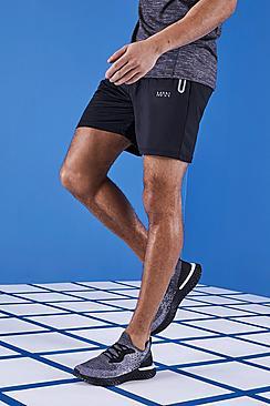 Boohoo Man Active Mid Length Shorts