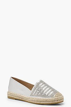 Boohoo Embellished Espadrilles
