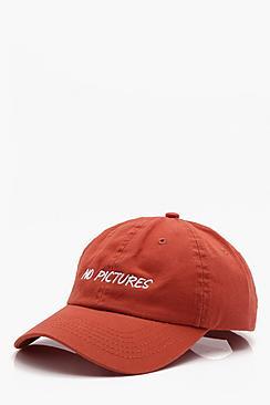 Boohoo 'no Pictures' Enzyme Washed Cap