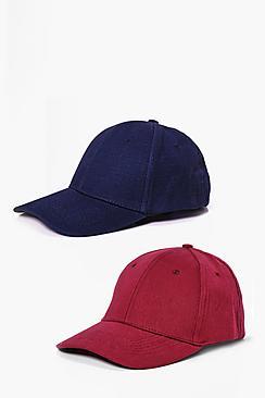 Boohoo Twin Pack Caps
