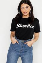 Boohoo Blondie Licensed T-shirt