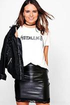 Boohoo Martha Metallica Oversized Band T-shirt