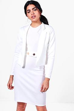 Boohoo Hetty Notch Neck Blazer