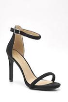 Boohoo Charlotte Suedette 2 Part Heels