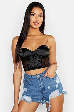 Boohoo Corset Top
