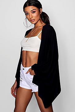 Boohoo Leigh Batwing Jersey Kimono