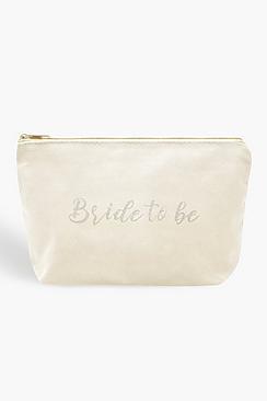 Boohoo Bride To Be Makeup Bag